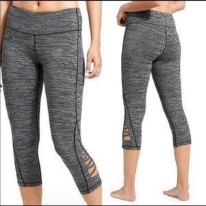 NWOT Athleta Soace Dye Criss Cross Capri